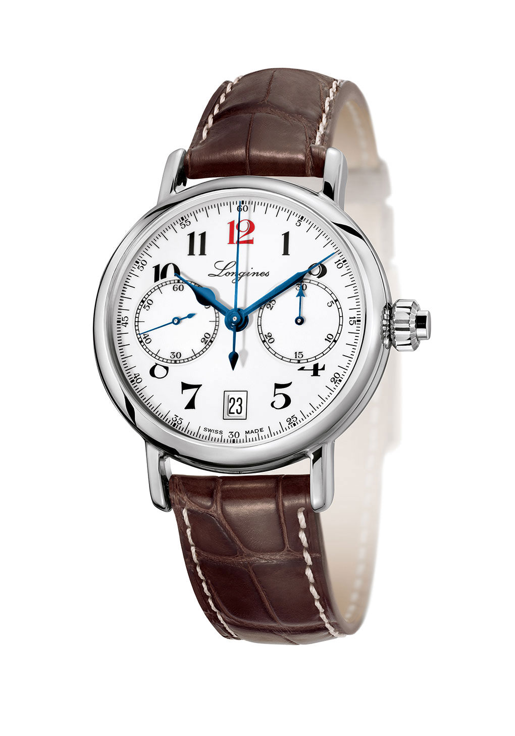 The Longines Column Wheel Single Push Piece Chronograph Heritage