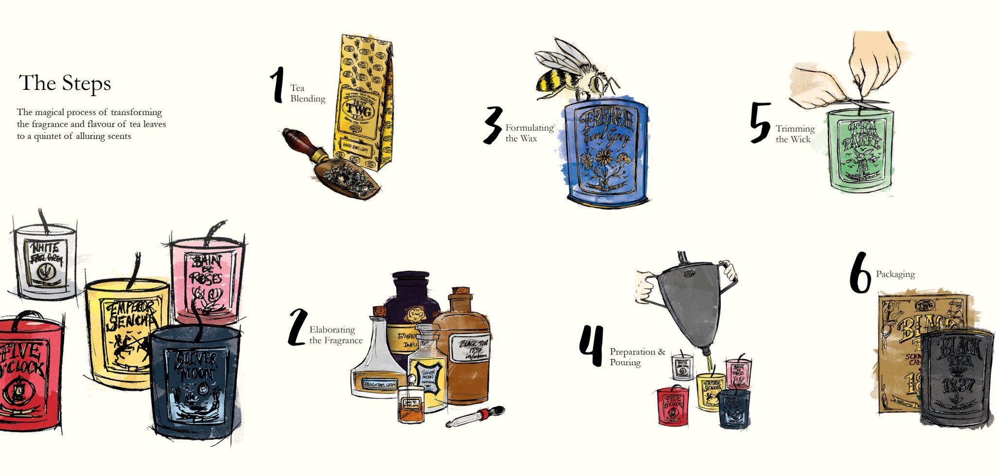 TWG Tea Scented Candles Valiram Group