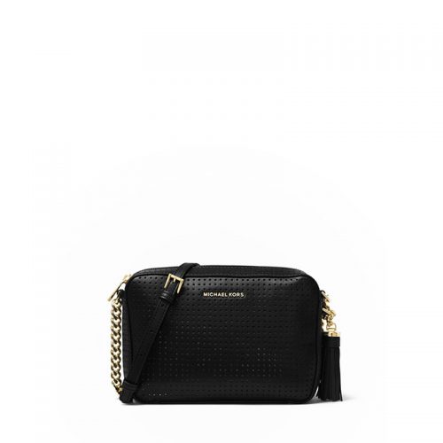 Michael Kors Ginny Perforated Leather Crossbody - Valiram Group