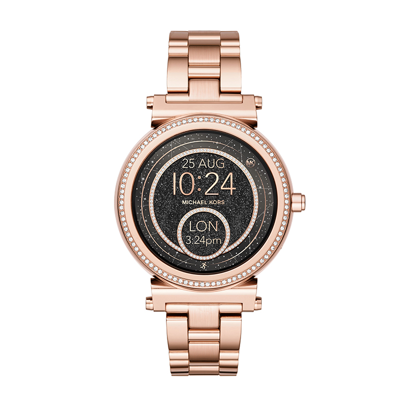 Michael Kors Gen 5E Darci Pavé 43mm Rose GoldTone Smartwatch MKT5128  designer watch Womens Fashion Watches  Accessories Watches on Carousell