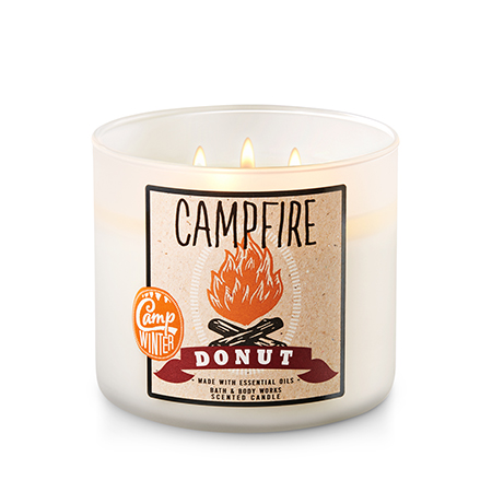 Campfire Donut 3-Wick Candle - Valiram Group