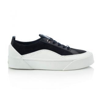 CHOO-V.B.C-LACE-UP-F---SUEDE,-SOFT-LEATHER---BLACK,-WHITE