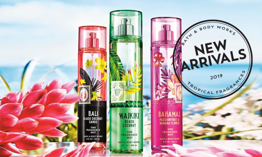 Escape to the Tropics with Bath & Body Works Valiram Group